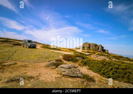 La Serra da Estrela Foto Stock