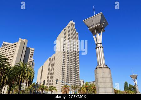 Embarcadero Center,San Francisco, California, Stati Uniti d'America Foto Stock