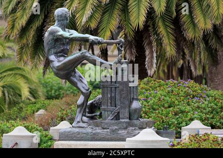 Apple Cider Press di Thomas Shields-Clarke.Golden Gate Park, San Francisco, California, USA Foto Stock