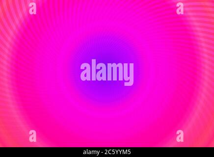 Strisce circolari rosa e viola sfondo sfumato di movimento Foto Stock