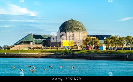 L'Adler Planetarium a Chicago, Stati Uniti Foto Stock