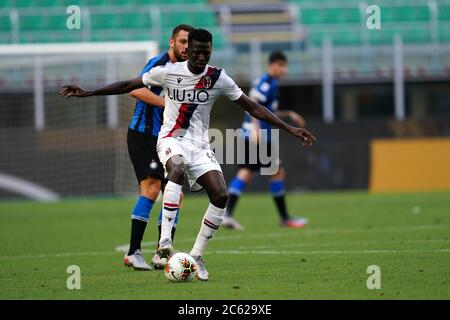 Milano, Italia. 05 luglio 2020. Serie Italiana A. Musa Barrow del Bologna FC durante la serie A match tra Internazionale FC e Bologna FC. Foto Stock