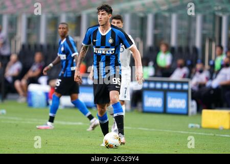 Milano, Italia. 05 luglio 2020. Calcio italiano Serie A. Dalbert del FC Internazionale durante la Serie A partita tra FC Internazionale e Bologna Calcio. Foto Stock
