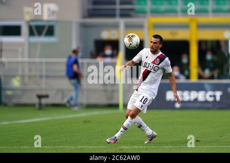 Milano, Italia. 05 luglio 2020. Nicola Sansone del Bologna FC durante la Serie A match tra l'Internazionale FC e il Bologna FC. Foto Stock