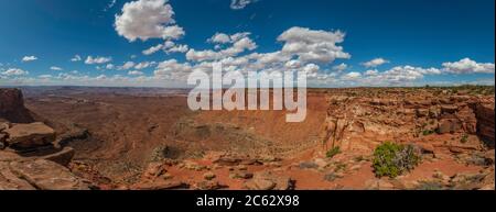 Uno dei molti splendidi panorami dei parchi nazionali dello Utah Foto Stock