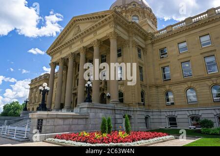 Alberta Legislature Edmonton Foto Stock