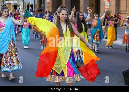 ADELAIDE, AUSTRALIA MERIDIONALE 26 gennaio 2020: Sfilata e celebrazioni Australia Day 2020 ad Adelaide, Australia Meridionale Foto Stock