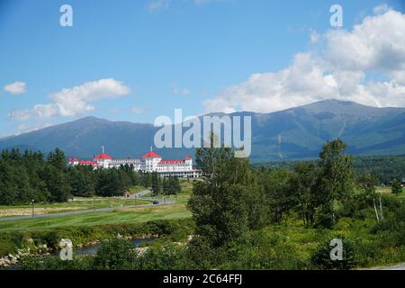 White Mountains con il Monte Washington Foto Stock