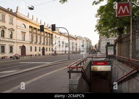 Italia, Lombardia, Milano, corso Venezia Foto Stock