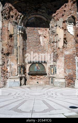 Italia, Lombardia, Milano, Santa Maria alla porta, Madonna del grembiule Foto Stock