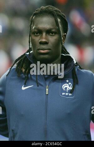 Bafétimbi Gomis durante la qualifica EURO 2012 , Francia - Albanie su Ottober 07, 2011 a Stade de France, Parigi - Foto Laurent Lairys / DPPI Foto Stock