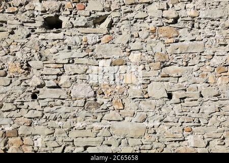 Storico muro di difesa della città di Zug, Svizzera Foto Stock