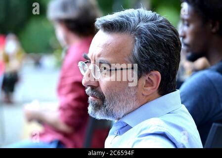 Roma, Italia. 07 luglio 2020. Abuso di potere e discriminazione. Le statue intoccabili dell'Occidente. Credit: SPP Sport Press Photo. /Alamy Live News Foto Stock