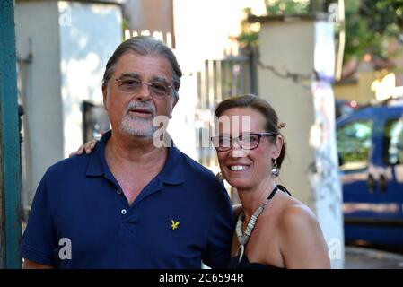 Roma, Italia. 07 luglio 2020. Abuso di potere e discriminazione. Le statue intoccabili dell'Occidente. Credit: SPP Sport Press Photo. /Alamy Live News Foto Stock