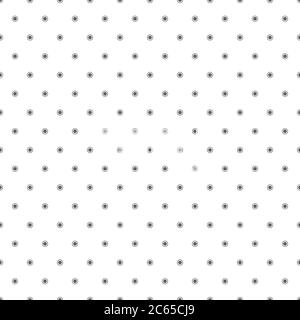 Motivo geometrico minimalista senza cuciture con cerchi e punti Illustrazione Vettoriale