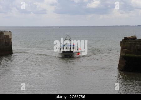 Scene di Bridlington, East Yorkshire Foto Stock