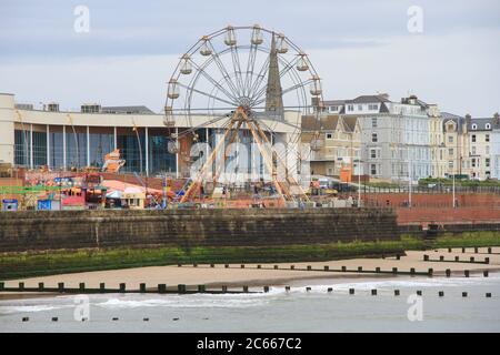 Scene di Bridlington, East Yorkshire Foto Stock