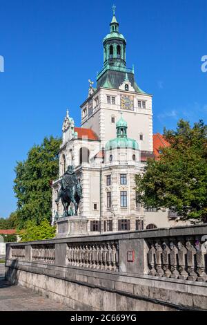 Museo Nazionale Bavarese, Altstadt Lehel, Monaco, alta Baviera, Baviera, Germania meridionale, Germania, Europa Foto Stock