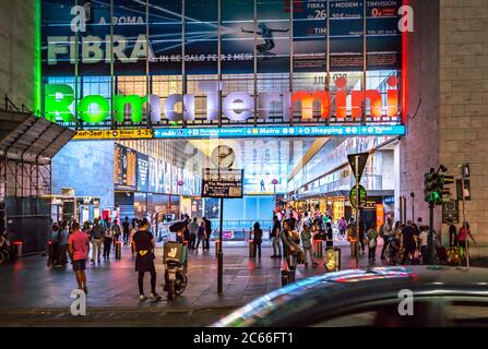 Stazione Roma Termini, Roma Foto Stock