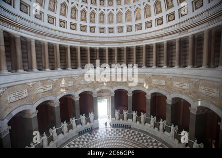 Befreiungshalle (Sala della Liberazione), interno, vicino a Kehlheim Foto Stock