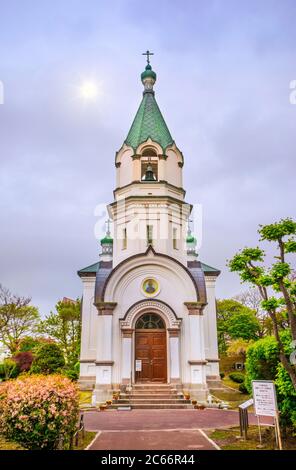 Giappone, Hokkaido, città di Hakodate, la Chiesa Ortodossa Foto Stock
