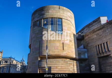 National Museum of Scotland a Edimburgo, la capitale della Scozia, parte del Regno Unito Foto Stock