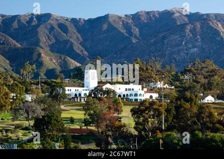 Country Club di Montecito, Santa Barbara, California, Stati Uniti Foto Stock