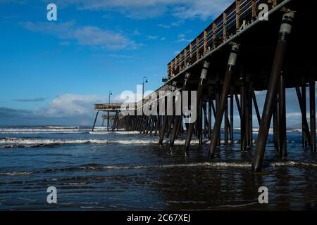 Molo di Pismo Beach, California, Stati Uniti Foto Stock