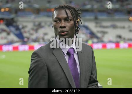 Bafétimbi Gomis durante la qualifica EURO 2012 , Francia - Bosniie - il Ottober 11, 2011 a Stade de France, Parigi - Foto Laurent Lairys / DPPI Foto Stock