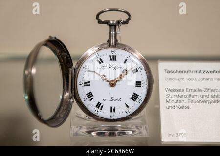 Museo dell'Orologio di Uhrenmuseum Beyer, ZŸrich, Svizzera Foto Stock