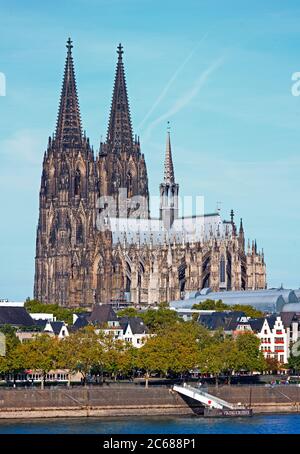 Cattedrale di Colonia, Nord Reno Westfalia, Germania Foto Stock