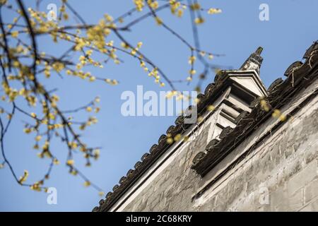 Padiglione del distretto di tianyi, Zhejiang ningbo haishu Foto Stock