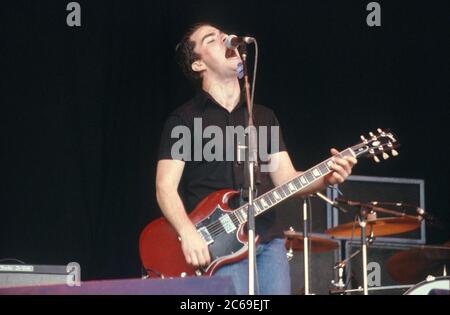 Sterophonics si esibisce al Glastonbury Festival 1998, Worthy Farm , Pilton, Somerset, Inghilterra, Regno Unito. Foto Stock