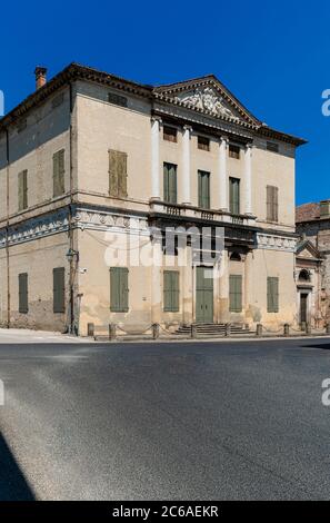 Italia Veneto Montagnana Villa Pisani di Andrea Palladio Foto Stock