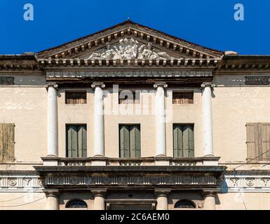 Italia Veneto Montagnana Villa Pisani di Andrea Palladio Foto Stock