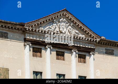 Italia Veneto Montagnana Villa Pisani di Andrea Palladio Foto Stock