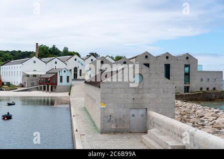 Museo do Mar de Galicia - Museo marittimo a Vigo, Galizia, Spagna, Europa Foto Stock