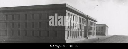 Modello della nuova Cancelleria del Reich Heinrich Hoffmann Fotografie 1934 fotografo ufficiale di Adolf Hitler, e un politico e editore nazista, che era un membro del circolo intimo di Hitler. Foto Stock