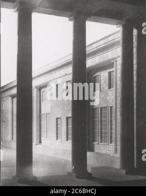 Modello della nuova Cancelleria del Reich Heinrich Hoffmann Fotografie 1934 fotografo ufficiale di Adolf Hitler, e un politico e editore nazista, che era un membro del circolo intimo di Hitler. Foto Stock