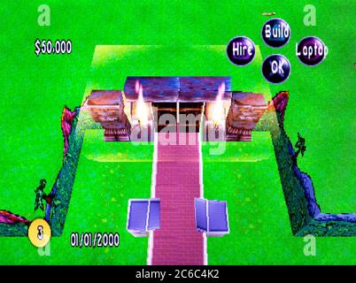 Parco a tema SIM - Sony PlayStation 1 PSX - solo per uso editoriale Foto Stock