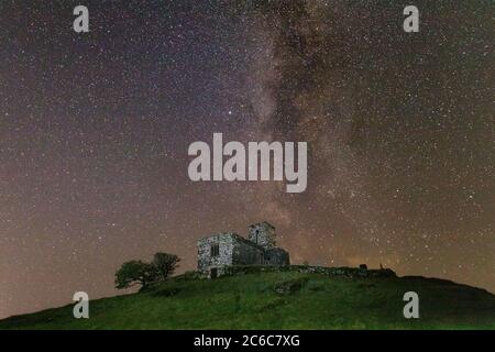 Brent Tor Church, Dartmoor, Devon, regno unito Foto Stock