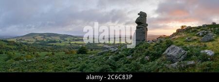 Bowermans nose, Dartmoor, Devon, regno unito Foto Stock