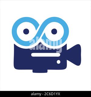 Video, icona Video, vettore video, vettore di icone Video, icona videocamera, insieme di icone Video, icone vettore video, icona dell'app Video. Illustrazione Vettoriale