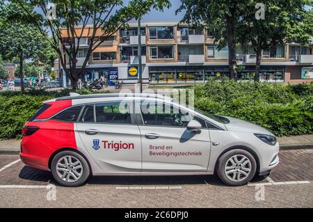 Facilicom Trision Company Car ad Amsterdam Olanda 2018 Foto Stock