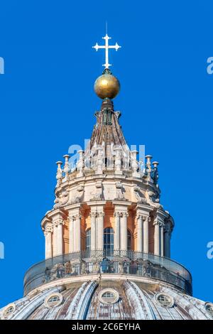 Italia Lazio Roma, il Vaticano, Piazza San Pietro, Basilica di San Pietro Foto Stock