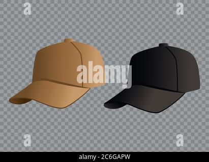 sport caps marcare icone isolate disegno vettoriale illustrazione Illustrazione Vettoriale