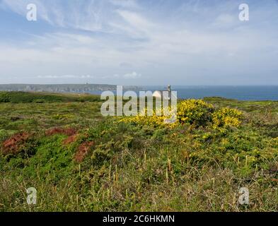 Chapelle Saint-They de la pointe du Van a Cap Sizun in Bretagna Francia Foto Stock