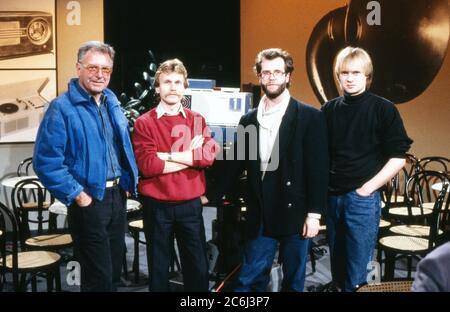 Die Spielbude, Unterhaltungsshow, Deutschland 1982 - 1989, Kamera und Regieteam Foto Stock