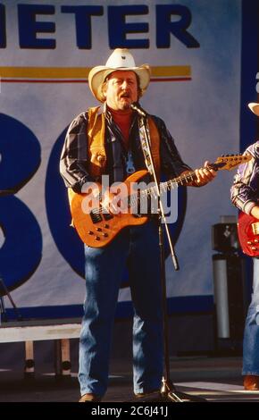 Chilometro 330, Country Musiksendung, Deutschland 1989 - 1992, Gaststar: Countryband 'Truck Stop' Foto Stock