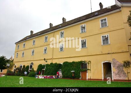 museo, Fortezza Petrovaradin, Petrovaradinska tvrđava, Petrovaradin, Pétervárad, Serbia, Europa, ex Ungheria Foto Stock